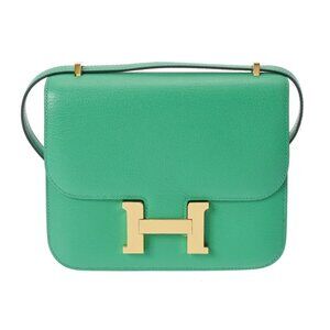 HERMES Constance 3 Mini 18 Miroir Mint shoulder bag